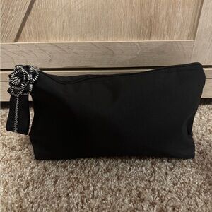 Elegant Black Cosmetic Bag